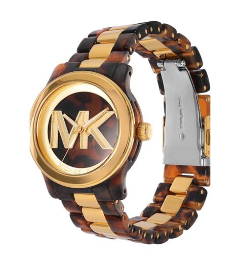 michael kors watch tortoise|mk7354.